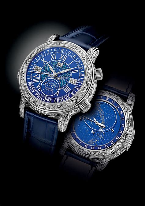 patek philippe sky moon tourbillon dual side watch|Patek Philippe double tourbillon.